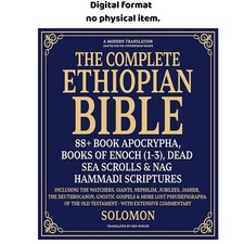 The Complete Ethiopian Bible, 88+ Book Apocrypha, Books o, Solomon 2025 picture