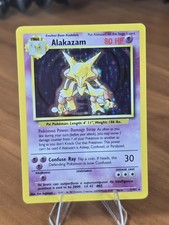 Alakazam 001/102 Base Set Holo MP picture