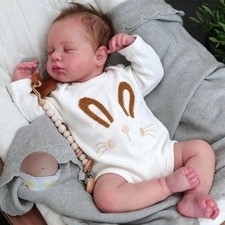Reborn Baby Dolls Silicone Full Body 20 Inch Waterproof Realistic Newborn Baby picture