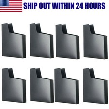 2/4/8/10PC Black Dust Covers For Nintendo NES Game Cartridge Sleeves Cases Plain picture