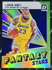 2018-19 DONRUSS OPTIC LEBRON JAMES FANTASY STARS GREEN PRIZM #2 MINT picture