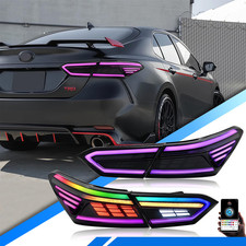 RGB LED Tail Lights For Toyota Camry 2018-2024 Rear Lights Assembly picture