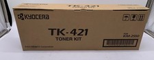 Genuine Kyocera Mita TK-421 (370AR011) Toner Cartridge, Black 15K Yield, OEM picture