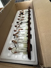 Danbury Mint 1998 New York Yankees 10 Figurine Set; Derek Jeter, Andy Pettitte picture