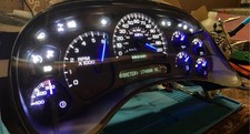 03 04 05 Sierra Silverado Speedometer Instrument Gauge Cluster LEDs REBUILT picture
