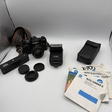 Minolta X-700 MPS 35mm Film Camera & 50mm Lens - TESTED Also Auto Winder picture