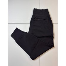 Athleta Venice Jogger Women Size M Black High Rise Activewear Pants picture