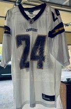 San Diego Chargers NFL Reebok Vintage Ryan Mathews NFL Equipment Jersey Adult XL picture