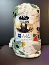 NEW Star Wars Oversized Super soft Printed Plush Throw By The Bog One  5ft*6ft picture