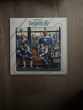Michael Giacchino Fantastic Four: First Steps Blue Translucent Vinyl picture