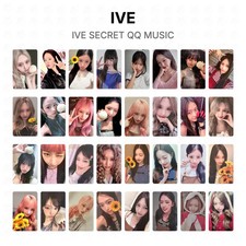 IVE SECRET QQ MUSIC Official Photocard KPOP Special Gift picture