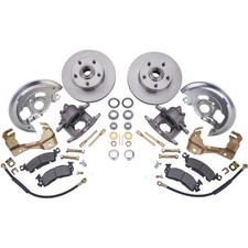 FITS FOR 1964-1974 GM A BODY CHEVY CHEVELLE CAR FRONT DISC BRAKE KITS - US STOCK picture