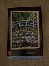 Lego 31220 Claude Monet Bridge Over a Pond of Water Lilies Building Set- Sealed picture