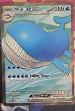 Wailord ex 097/084 Me05: Pitch Black Holo picture