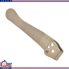 Stonewash Titanium Deep Carry Clip, 3-Hole C81 C10 C11 picture