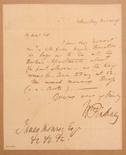 Maryland’s Wm Pinkney to James Monroe re:King /Major Thornton 1806 ALS document picture