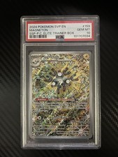 2024 POKEMON SURGING SPARKS POKEMON CENTER ETB PROMO SVP #159 MAGNETON PSA 10 picture