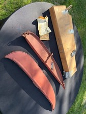 NOS Foxcraft 1957 1958 Plymouth Fender Skirts with OG box and hardware ￼ picture