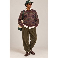Vtg. Tricots St Raphael Wool Sweater M  Paisley Eclectic Grandpa Dark Academia picture