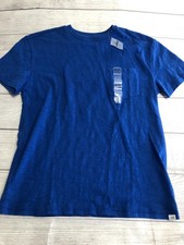 Gap Kids Shirt Youth XL 12 Blue Short Sleeve Pocket Tee 100% Cotton Tagless picture