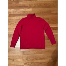 Talbots Red Turtleneck Sweater Petite picture