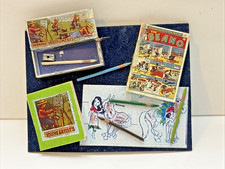 Art Activity Set Child Room Klaas Schultz Artisan Dollhouse Miniature 1:12 Scale picture
