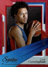 2025-26 Panini Signature Series #23 Cade Cunningham Red #/75 picture