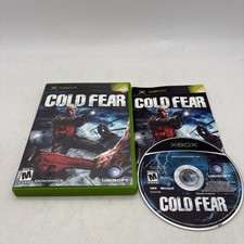 Cold Fear Original Xbox Complete w/ Manual CIB + Reg Card Tested picture