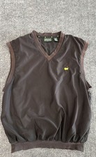 Vintage Masters Collection Augusta National Golf V-Neck Microfiber Vest Sz XL picture