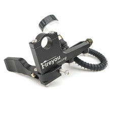 Motorcycle Universal 22Mm Clutch Thumb Brake Lever Kit Rear Master Pump Cylinder picture