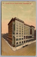 Reading Terminal Market Street Philadelphia PA 1911 Postcard TS-206 picture