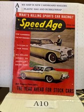 Vintage Speed Age Magazine March 1956 picture