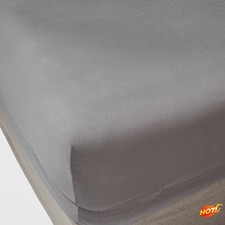 Threshold 400 Thread Count Performance Fitted Sheet - Cotton Sateen, Solid picture