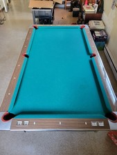 8' Pool/Billiard Table w/ or w/o Table Tennis Conversion Top picture