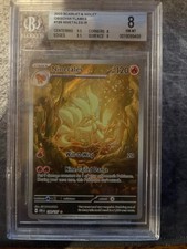 Ninetales IR 199 BGS 8 Scarlet And Violet Obsidian Flames Pokemon picture