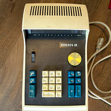 Master Calculator Co. Master II Vintage Desktop Calculator Model MA-1 picture