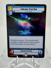 Star Wars Unlimited Ashes Of The Empire Hyperspace Foil Arcana Star Map 586 L picture