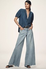 Anthropologie - Pilcro Adi Regenerative Cotton Mid-Rise Flare Jeans picture