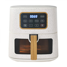 The Pioneer Woman 5.8 Qt Air Fryer, Linen Speckle - Energy Efficient picture