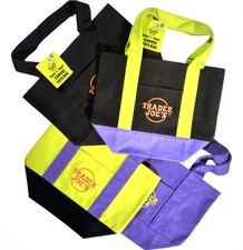Trader Joe's Halloween Mini Canvas Totes SET OF FOUR 2026 LIMITED ED. -  PRESALE picture