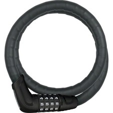 ABUS Combination Cable Lock Steel-O-Flex Tresor 6615C - Black 13657 picture