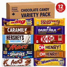 12pc Canadian Chocolate Bar Variety Pack Assorted Nestle Coffee Crisp Aero KitKa picture