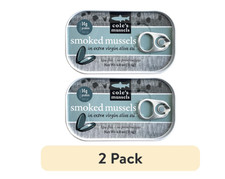 (2 pack) Cole's Smoked Mussels in Extra Virgin Olive Oil picture