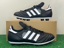 NEW Adidas Copa Mundial FG Black White Soccer Cleats Leather Made in Germany picture