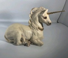 Retired Pena Mother Unicorn Old White Windstone Editions  picture