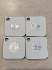 Tile Mate Bluetooth Tracker Phone Wallet Anything Finder (4-Pack) - Brand New picture