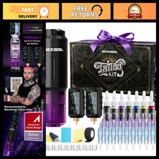 Neebol Wireless Tattoo Gun Kit, 2PCS Batteries Set for Beginners & Artists picture