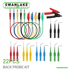 22Pcs Back Probe Kit Multimeter Test Leads Tool Identified Probe For Automotive picture