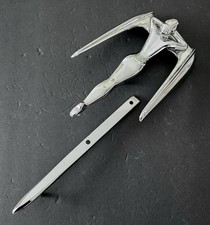 NOS ORIGINAL VINTAGE 1955 NASH HOOD ORNAMENT GEORGE PETTY PIN UP SIGNED ART MINT picture