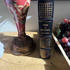 CRIME &PUNISHMENT EASTON PRESS FYODOR DOSTOEVSKY 1980 LEATHER collector edition  picture